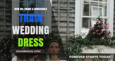 Transform Your Wedding Gown: Create a Removable Train