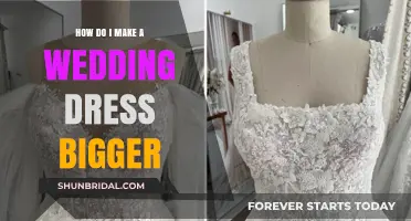 Expanding Your Wedding Dress: Tips and Tricks