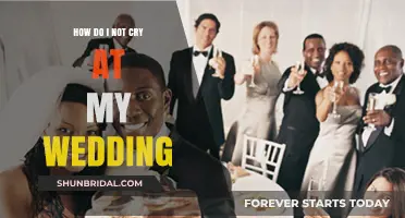 Staying Composed: Tips to Avoid Tears on Your Wedding Day