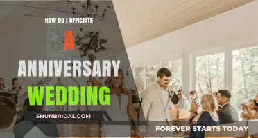 How to Officiate a Heartfelt Anniversary Wedding Celebration