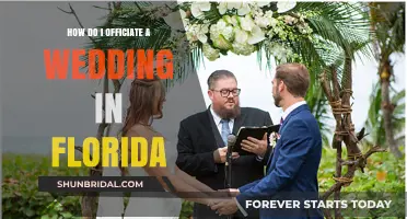 How to Legally Officiate a Wedding in Florida: A Complete Guide