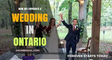 How to Officiate a Wedding in Ontario: A Step-by-Step Guide