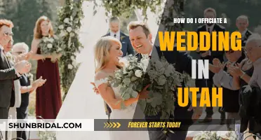 How to Legally Officiate a Wedding in Utah: A Complete Guide