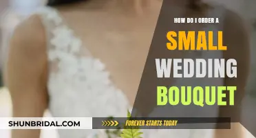 Simple Steps to Order the Perfect Small Wedding Bouquet