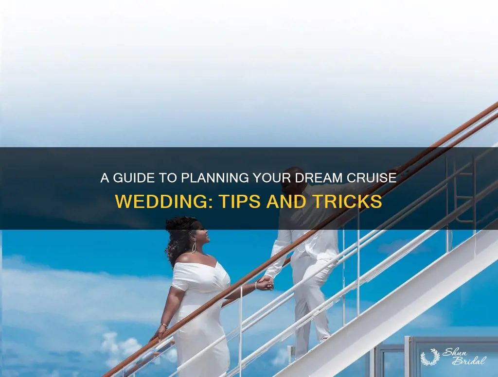 how do I plan a wedding on a cruise ship