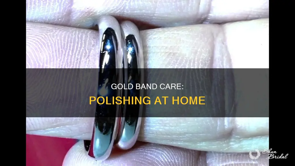 how do I polish my gold wedding band