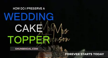 Preserving Your Wedding Cake Topper: Tips for Longevity