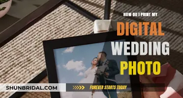 Printing Your Digital Wedding Photos: A Simple Guide