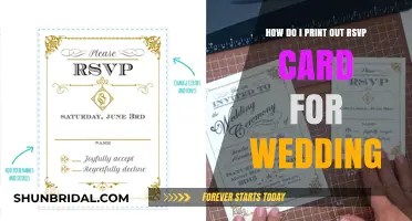 DIY Wedding RSVP Cards: Easy Steps to Print Your Own