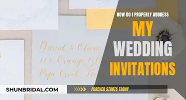 Addressing Wedding Invites: A Guide to Getting it Right