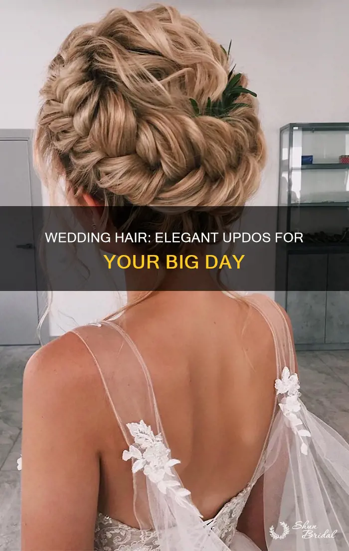 how do I put my hair up for a wedding