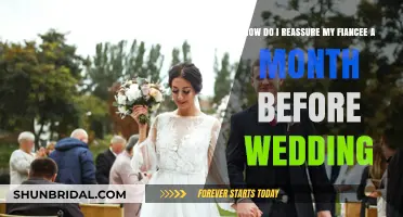Reassuring Your Fiancée: Pre-Wedding Tips for a Stress-Free Month