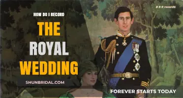 Capturing the Royal Wedding: A Step-by-Step Recording Guide
