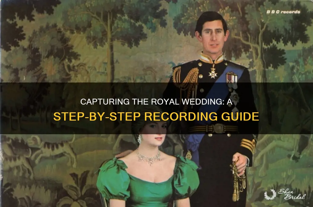 how do i record the royal wedding
