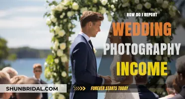Declaring Wedding Photography Income: A Guide to Reporting Earnings