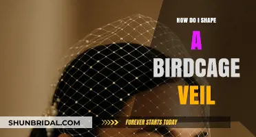 Crafting Elegance: A Step-by-Step Guide to Shaping a Birdcage Veil