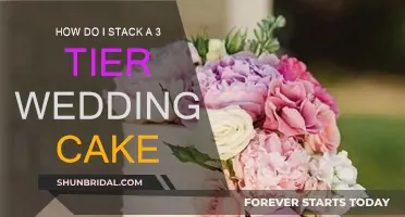 Stacking a 3-Tier Wedding Cake: Tips and Tricks