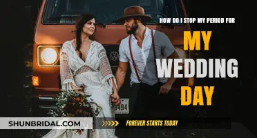 How to Manage Your Period for Your Wedding Day