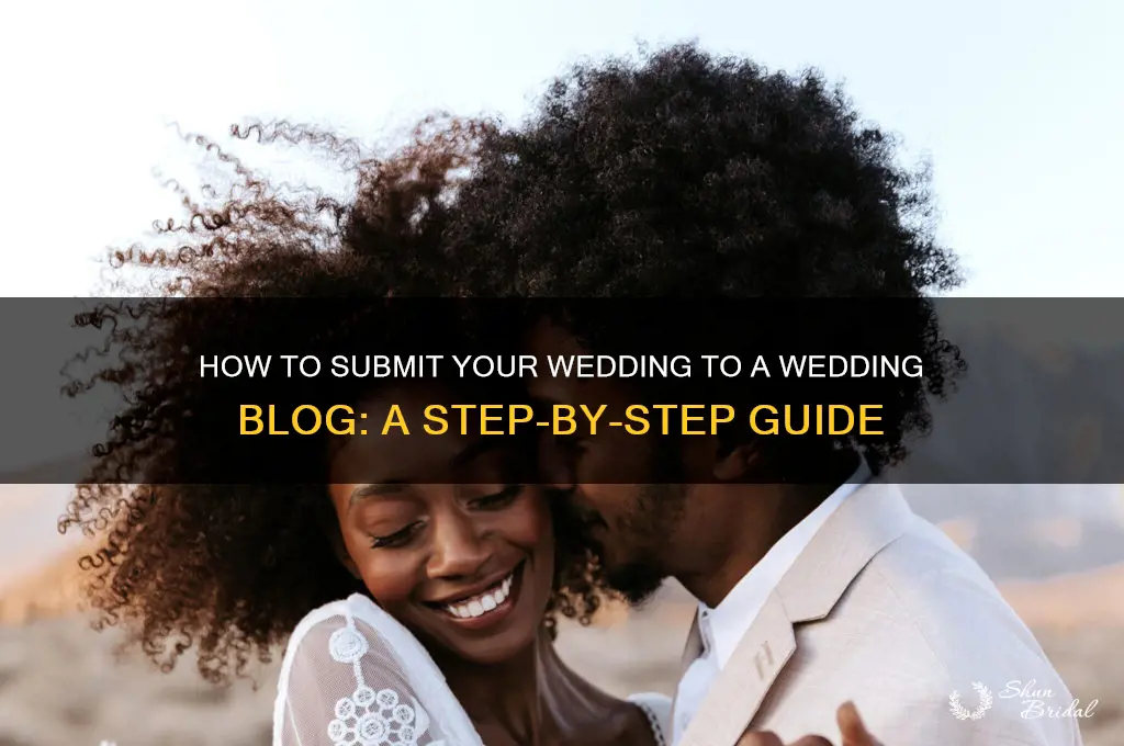 how do I submit my wedding to a wedding blog