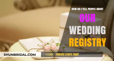 Share Your Wedding Registry: Tips and Etiquette
