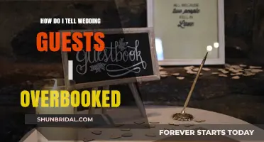 Oops, We Overbooked: How to Gracefully Handle Wedding Guest List Mistakes