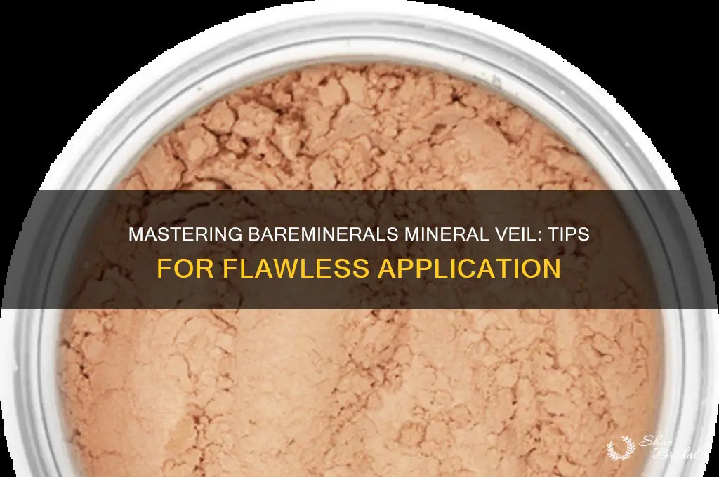 how do i use bareminerals mineral veil