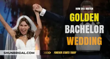 Where to Stream The Golden Bachelor Wedding Special Online