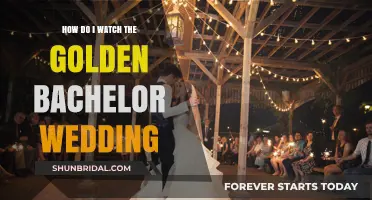 A Guide to Watching the Golden Bachelor Wedding