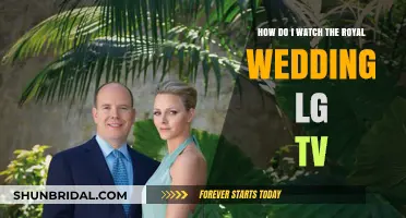 How to Stream the Royal Wedding on Your LG TV