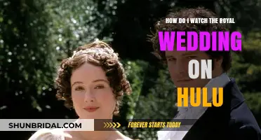 Stream the Royal Wedding on Hulu: A Step-by-Step Guide
