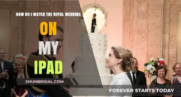 Watch the Royal Wedding Live on Your iPad: A Simple Guide
