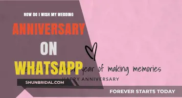 Romantic WhatsApp Wishes to Celebrate Your Special Wedding Anniversary