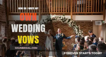 Crafting Personalized Wedding Vows: A Guide to Writing Your Own