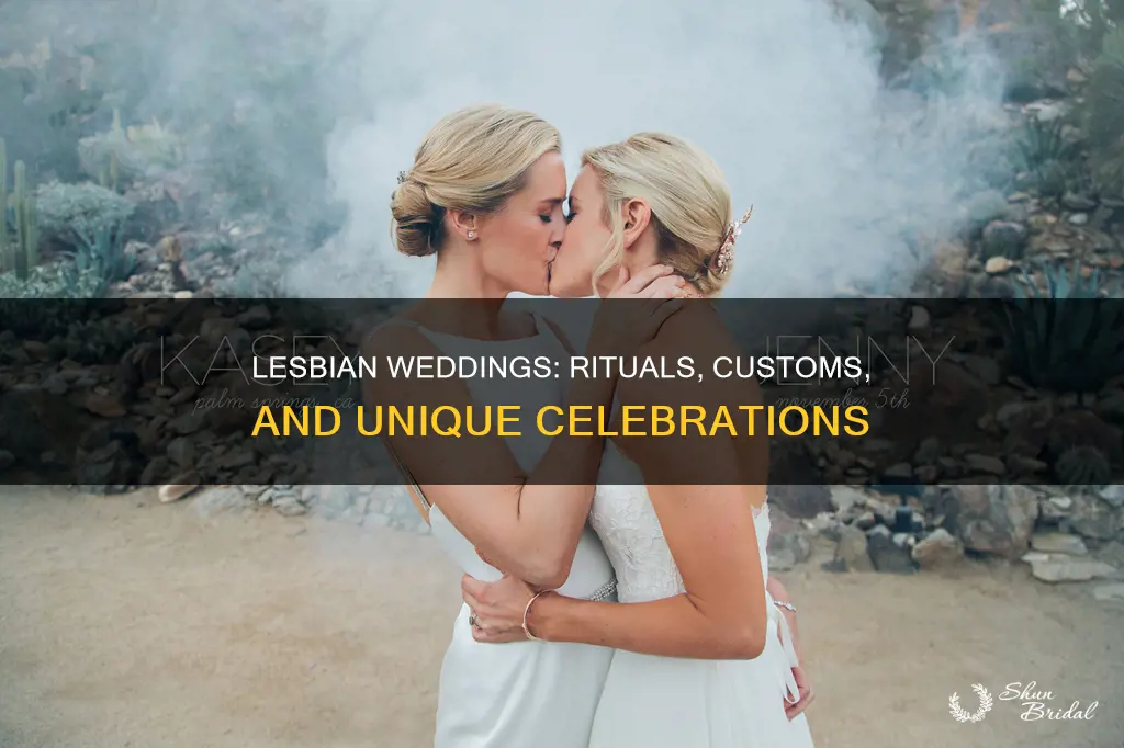 how do lesbian weddings work