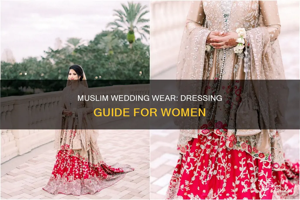 how do muslim women dress for a wedding