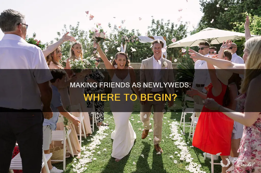 how do newly weds make friends