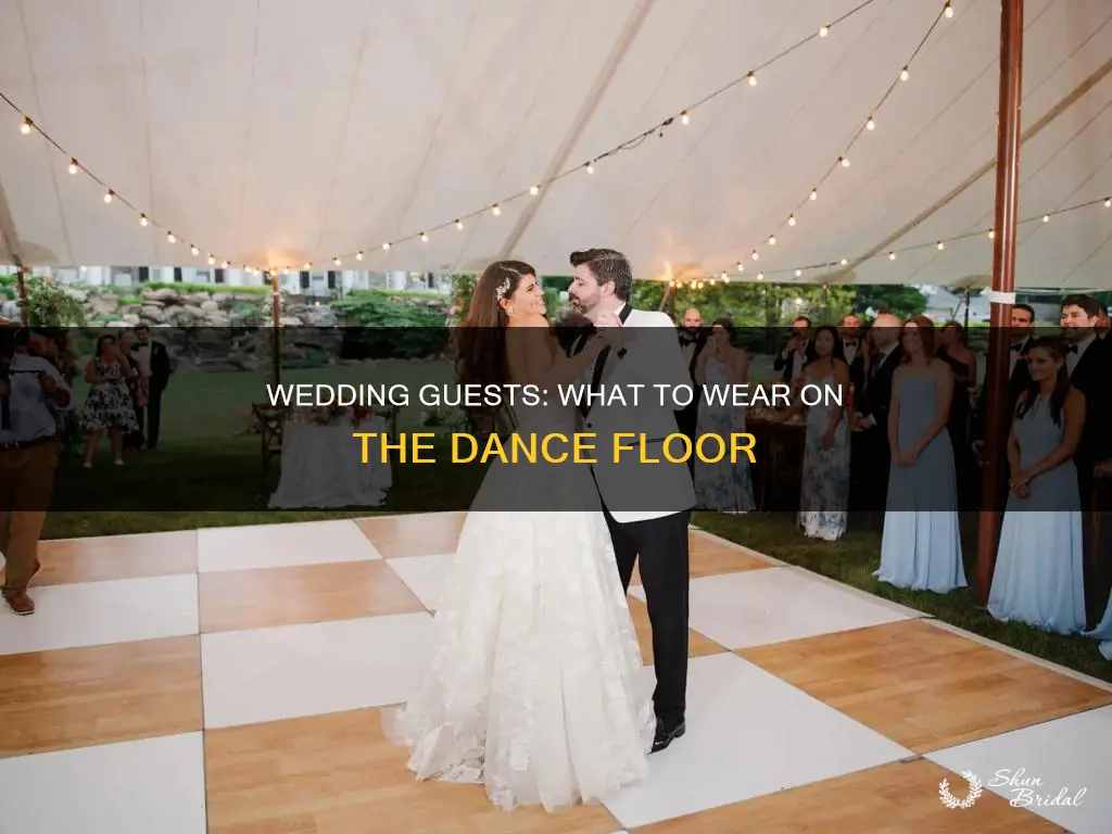 how do people actually dance at weddings dress