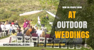 Outdoor Wedding Sound Solutions: Ensuring Every Guest Hears Your Vows