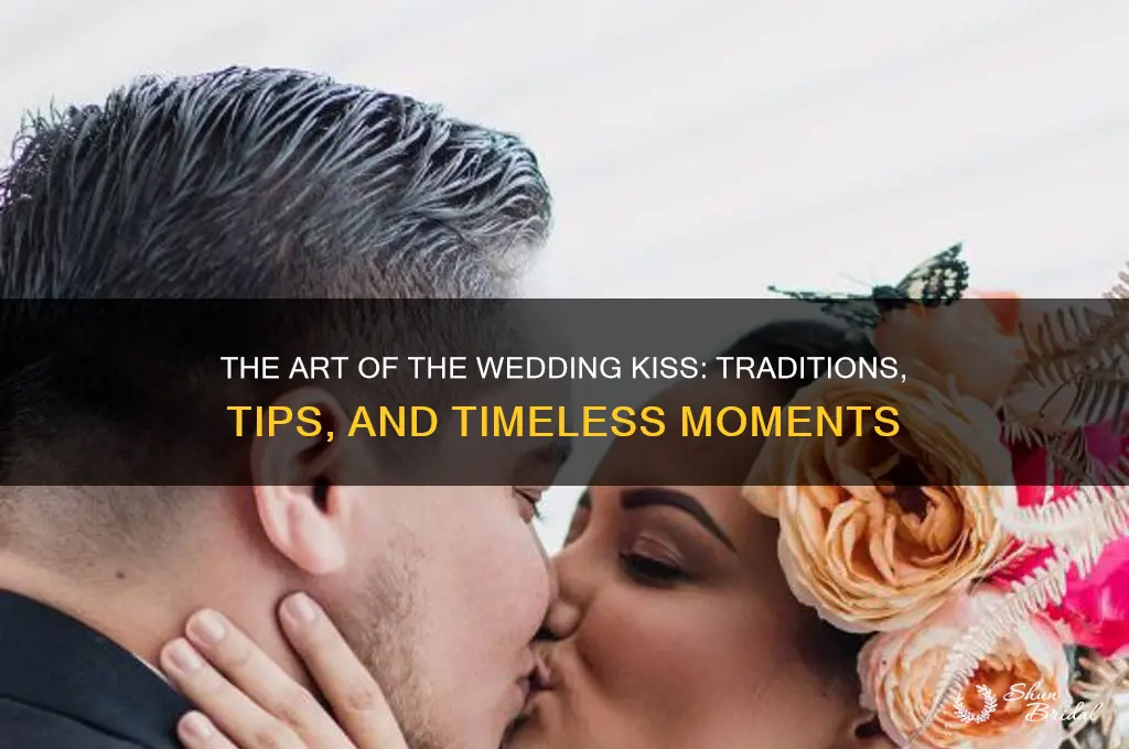 how do people kiss at their wedding