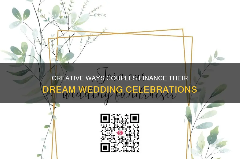how do people pay for weddings