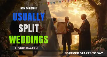 Traditional Wedding Cost Splitting: How Families and Couples Divide Expenses