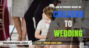 Thoughtful Ways to Kindly Request a Child-Free Wedding Celebration
