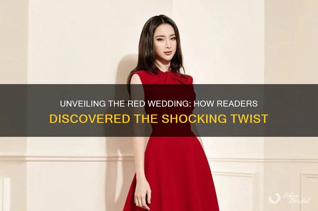 how do readers find outabout the red wedding