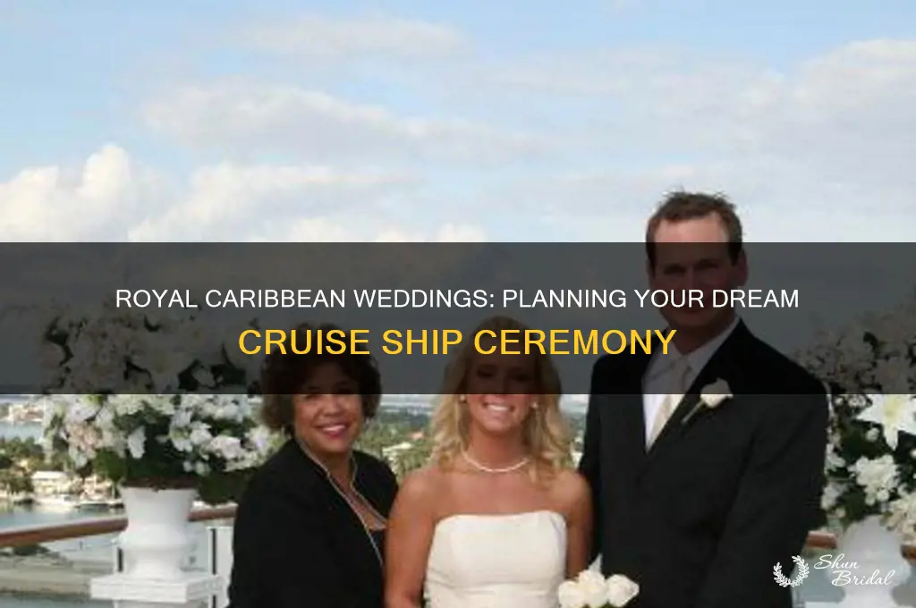 how do royal caribbean weddings work