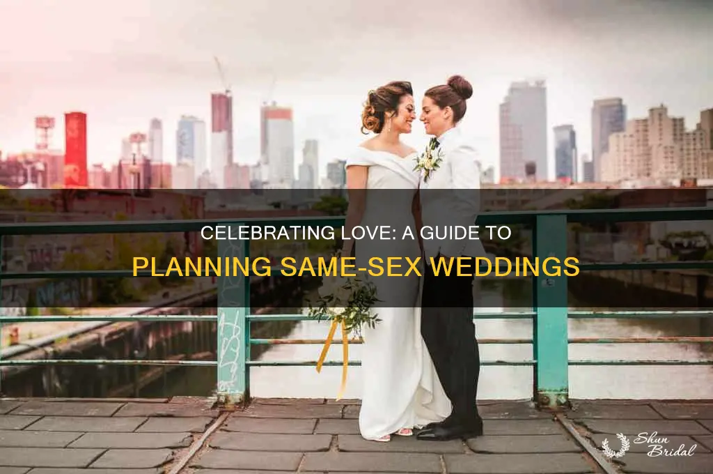 how do same sex weddings work