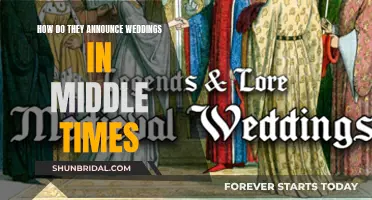 Weddings in the Middle Ages: Announcing Nuptials in Olden Times