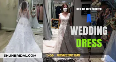 Tailoring Tricks to Shorten Your Wedding Dress