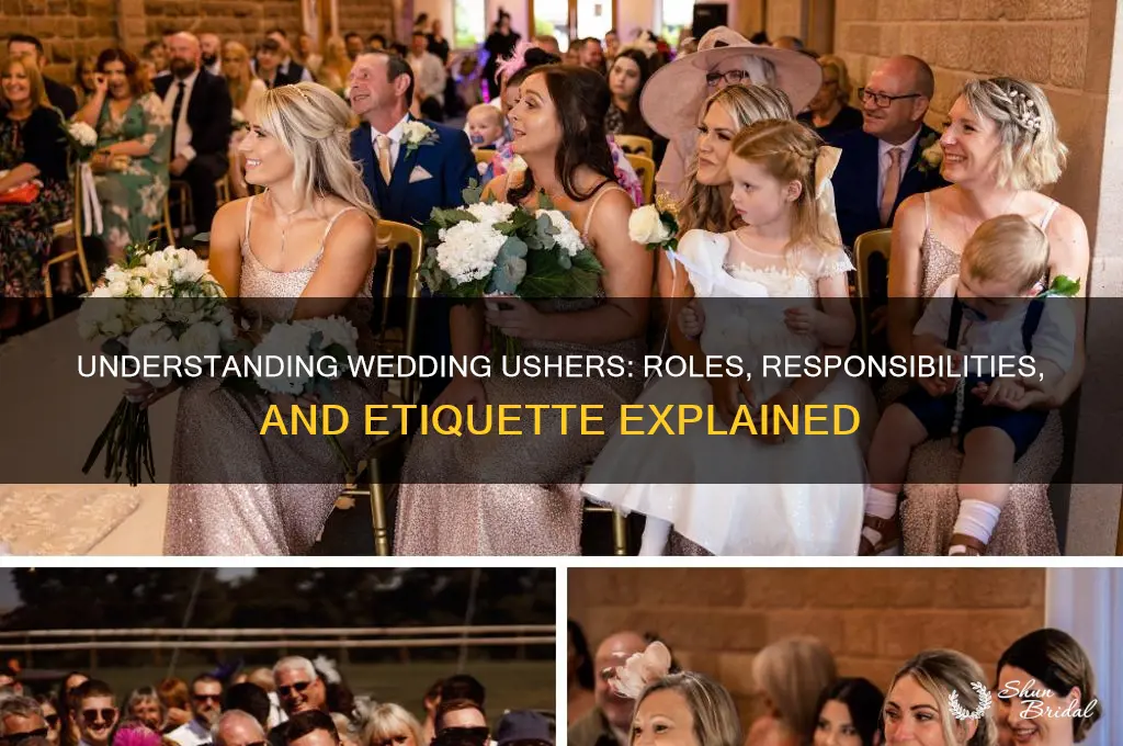 how do ushers at weddings work