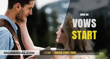 The Sacred Beginning: How Wedding Vows Traditionally Start