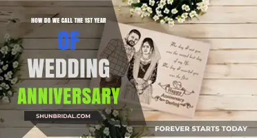 Celebrating the First Year of Marriage: What’s It Called?